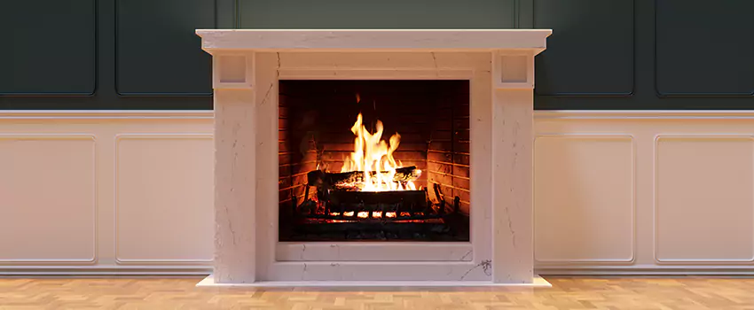 Open Flame Wood-Burning Fireplace Installation Services in Clearfield, Utah