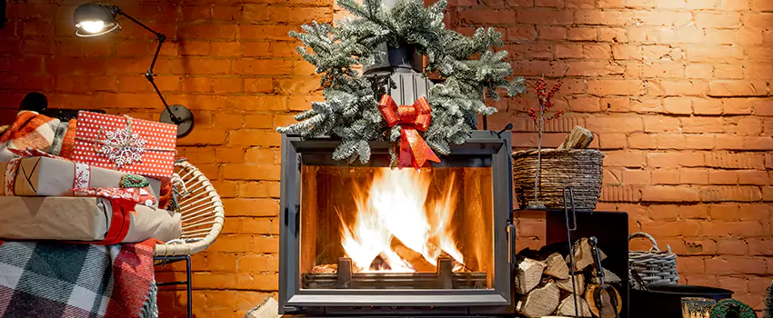 Travis Industries Linear Gas Fireplace Installation in Clearfield, Utah