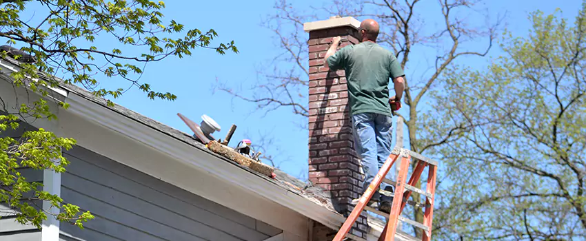 Vinyl and PVC Chimney Flashing Installation in Clearfield, UT